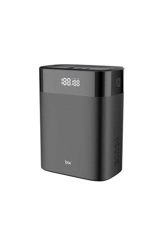 Pb140w 30000mah Usb Ve 2*type-c Pd 140w Üç Çıkışlı Dijital Ekranlı Powerbank Siyah - 1