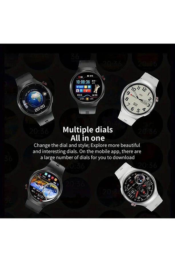GT3 max* Watch Amoled Ekran Android ve iOS Uyumlu Arama Yapan NFC GPS Bluetooth bağlantılı - 7