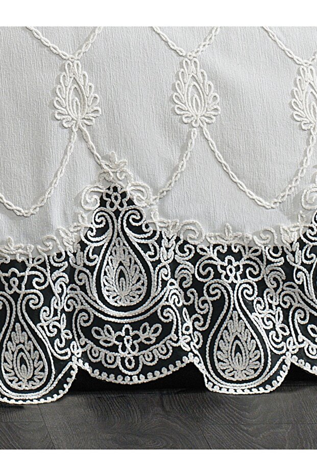 Çift Kişilik Pike Takımı İnci Krem - 4