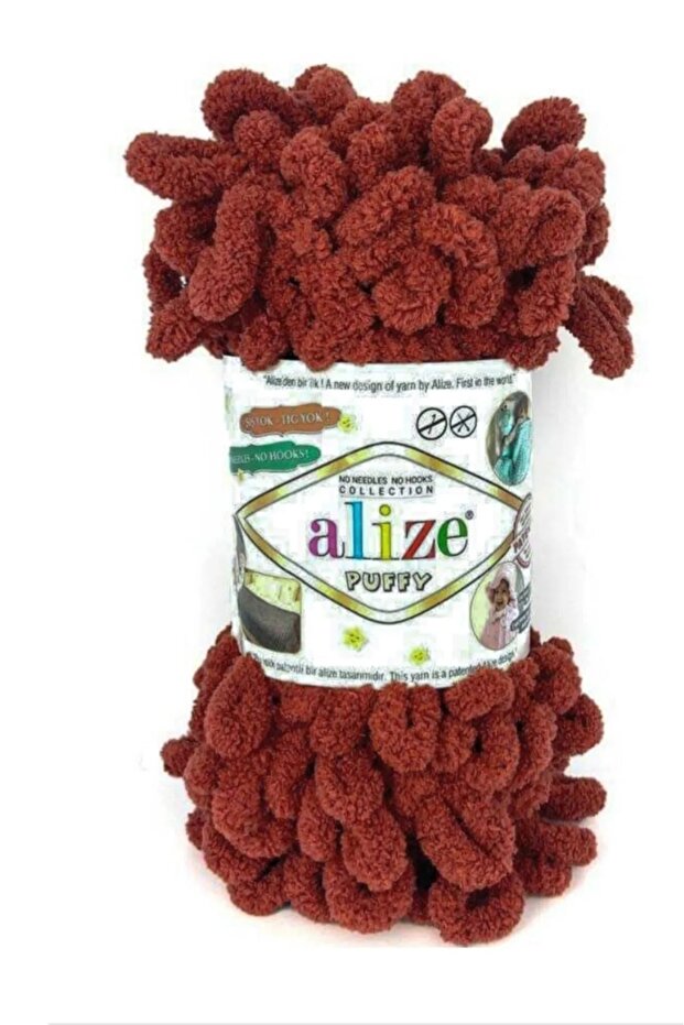 Puffy Hand Knitted Velvet Rope No 597 (Price for 5 Pieces)