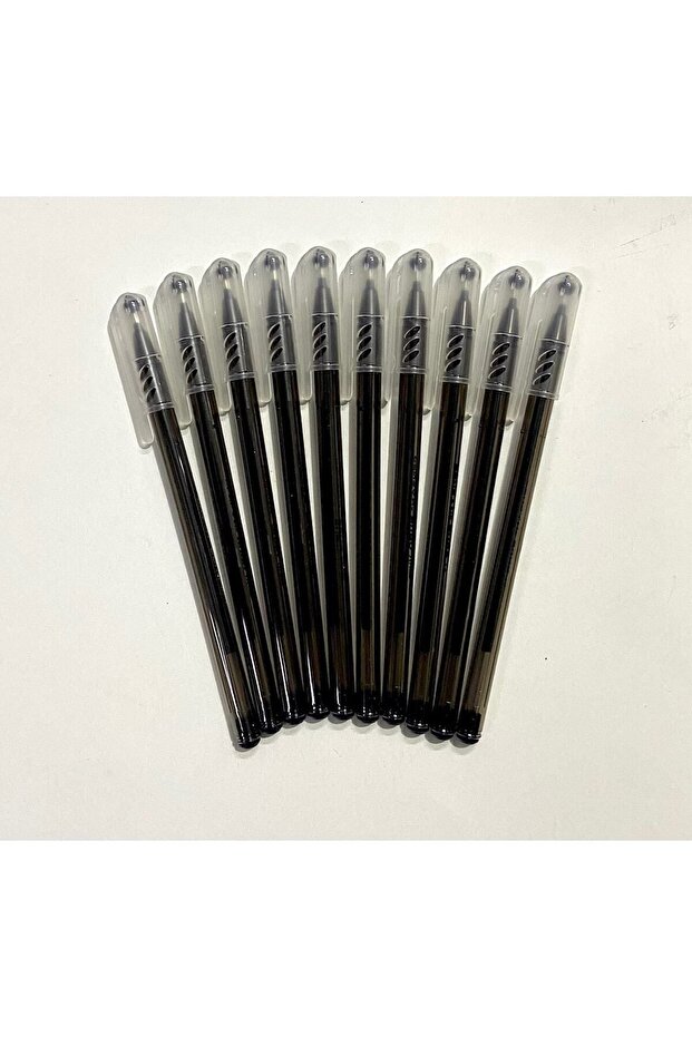 Office Ballpoint Pen Black Color Pack of 10