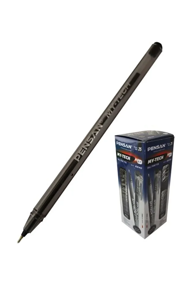 My-tech Tükenmez Kalem 1,0 Mm Siyah 25 Li (1 PAKET 25 ADET) - 1