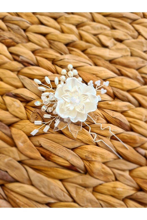Handmade Wedding Promise Henna Wedding Bridal Hairpin and Crown Hair Design Accessory Bun Buckle M33