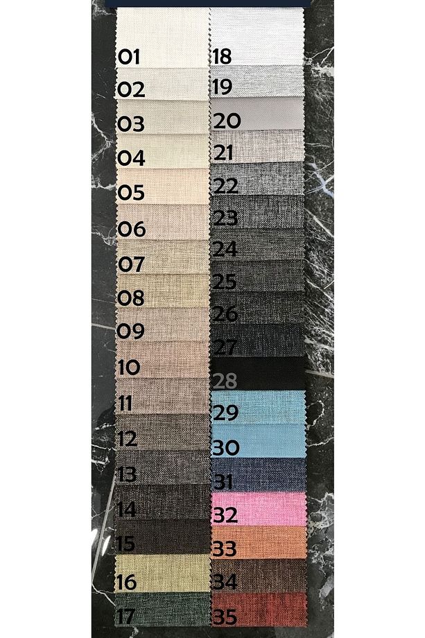 Mode Soft Ikili Kanepe Koltuk 2 Modül 33 Numara Kiremit Keten Kumaş (DAİRENİZE TESLİM) - 6
