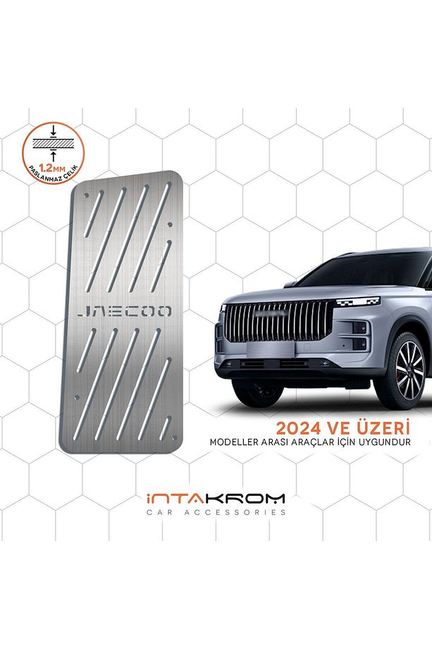 Jaecoo 7 Krom Ayak Dinlendirme Pedalı- 2024 ve Üzeri - 1