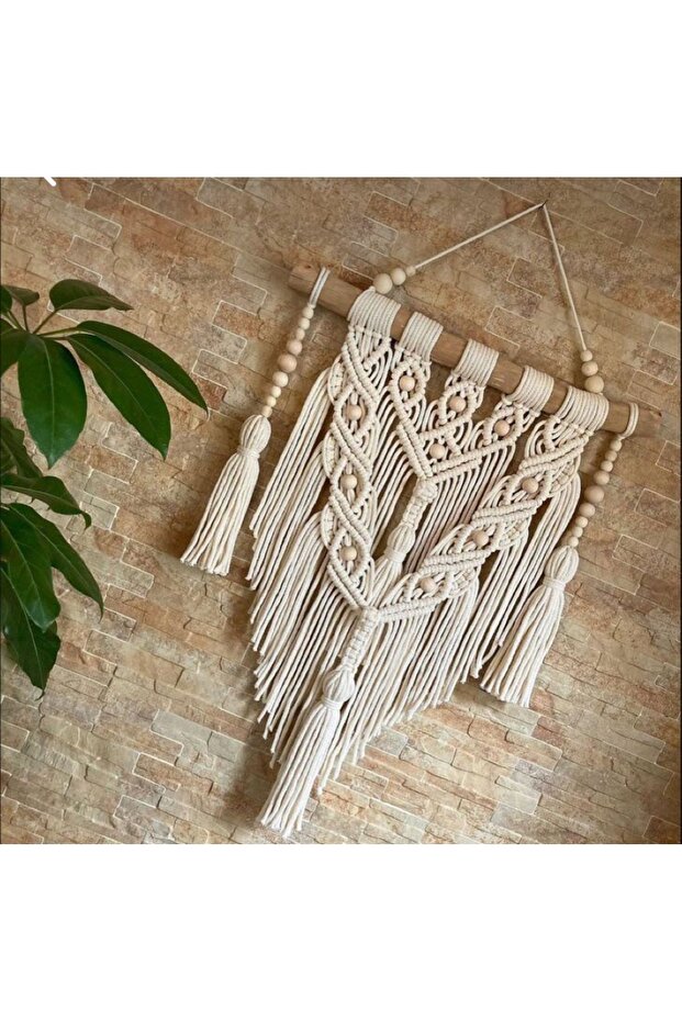 Makrome duvar süsü - 1