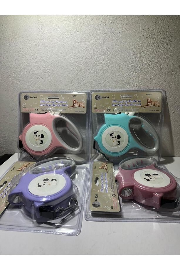 Led Işıklı 5 Mt Köpek Gezdirme Yürüyüs Tasması - 6