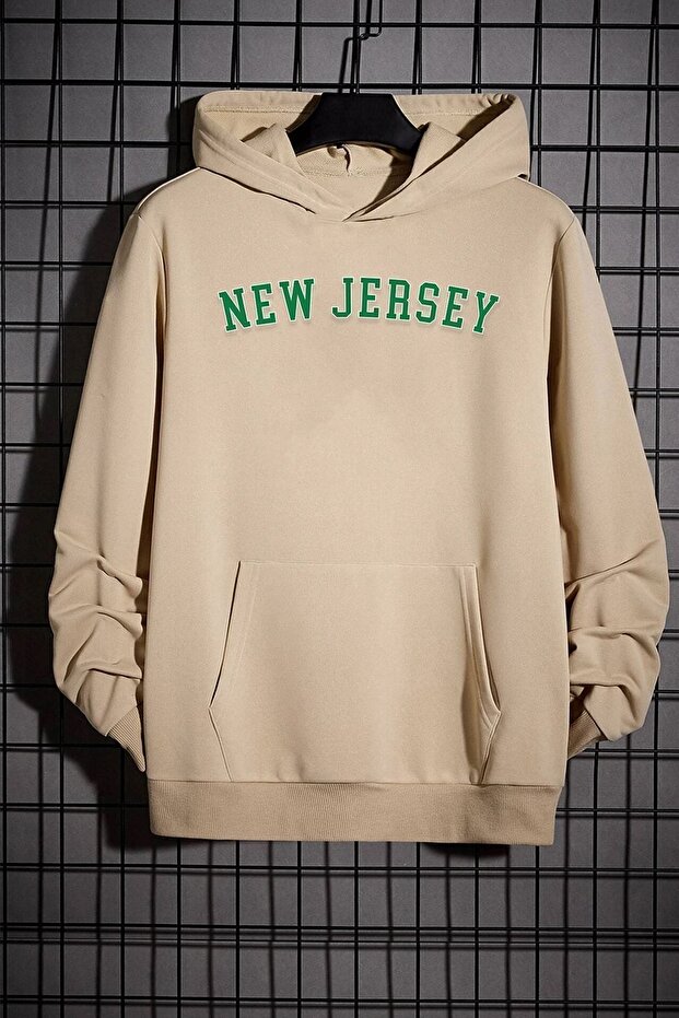 Unisex New Jersey Printed Sweatshirt