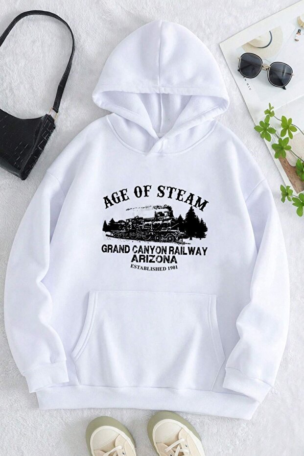 Age Of Steam Printed Sweatshirt