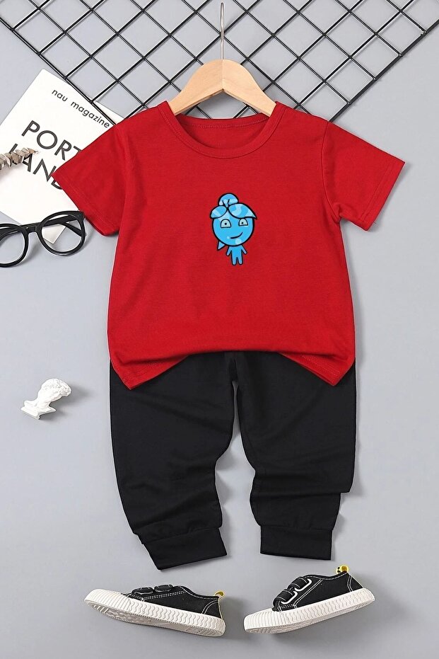Children's Water Avatar Bottom - Top Tracksuit Set