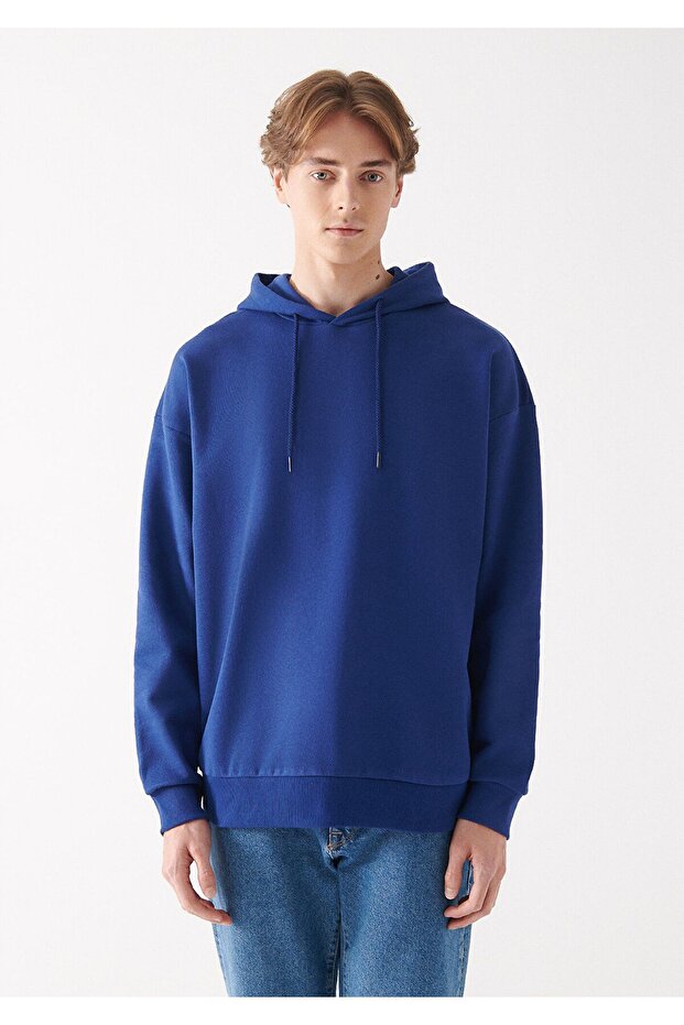Kapüşonlu Basic Sweatshirt 0610062-70722 - 3