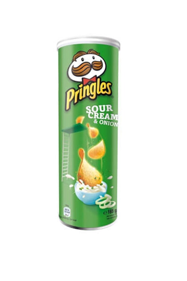 Sour Cream & Onion Flavor Crisps Canister Stack Single (165g)