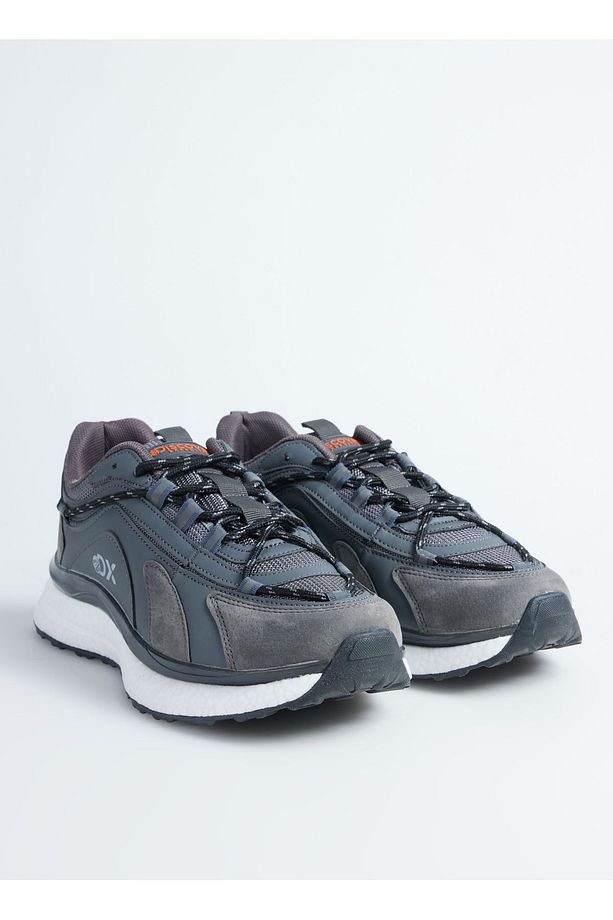 Gri Erkek Sneaker DAVID-SHAWN - 2
