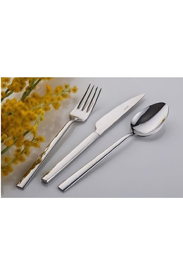 Inter Çelik Nil 72 Parça Kaşık Catal Bıçak Seti - 1