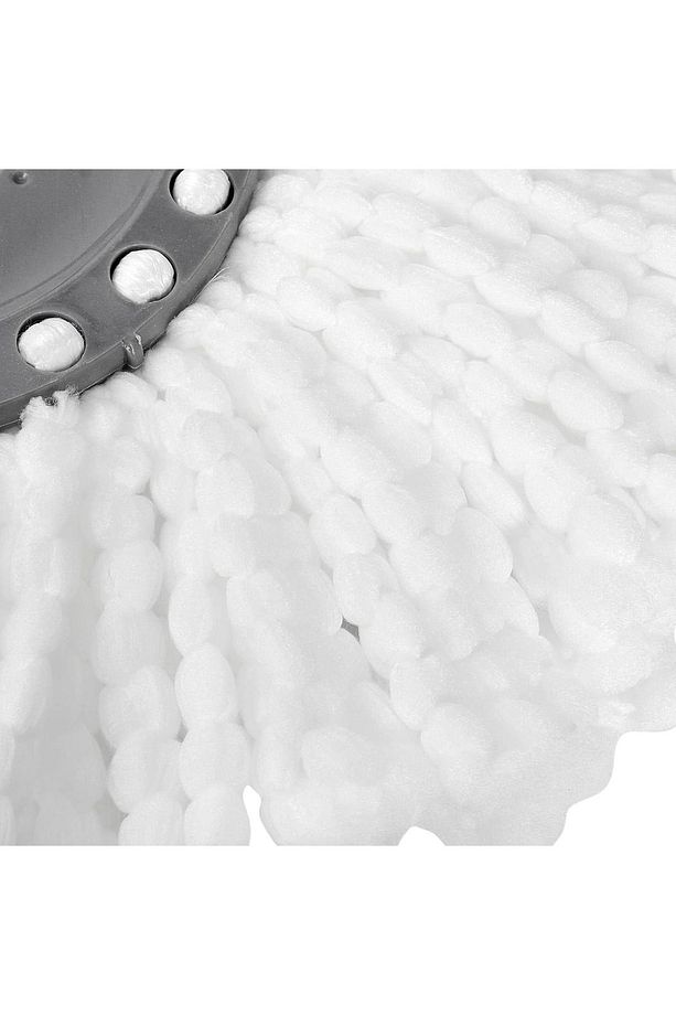 Paspas Başlığı, 360° Dönebilen Yuvarlak Döner Mikrofiber Yedek Başlık, Evrensel Döner Paspas Başlığı - 2