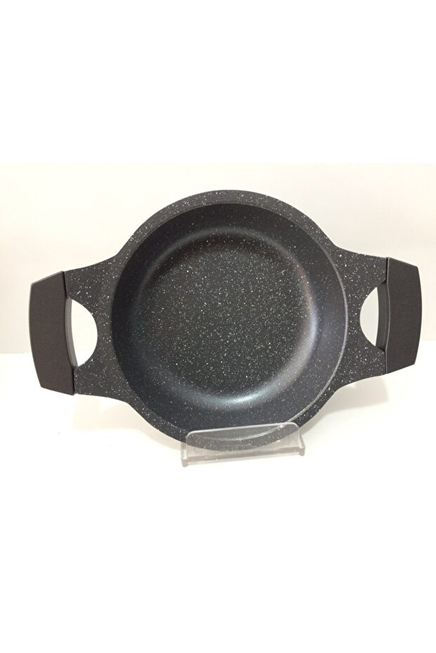 طاسة صب جرانيت 18 سم رمادي - 1