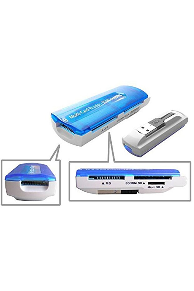 قارئ بطاقة USB قارئ بطاقة الذاكرة المتعددة - 2