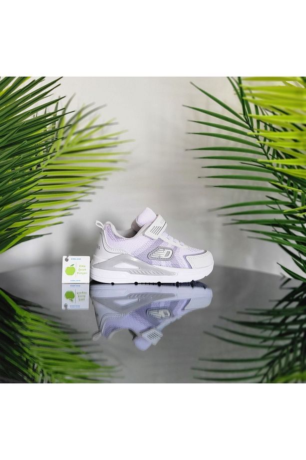 Anatomik Ortopedik İç Tabanlıklı Hafif Rahat Yumuşak Esnek Unisex Çocuk Sneaker Spor Ayakkabı - 5