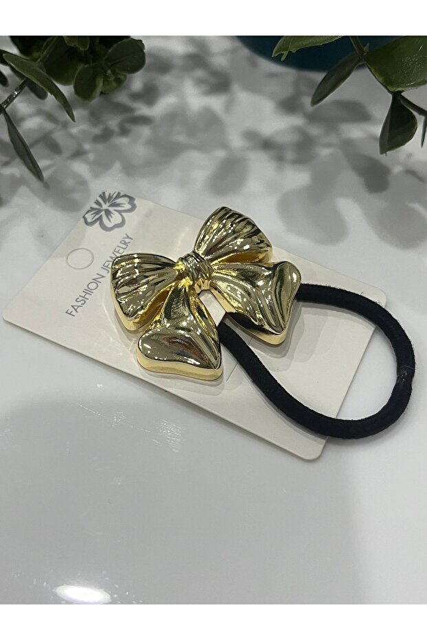 مشبك معدني مطاطي بفيونكة - 3