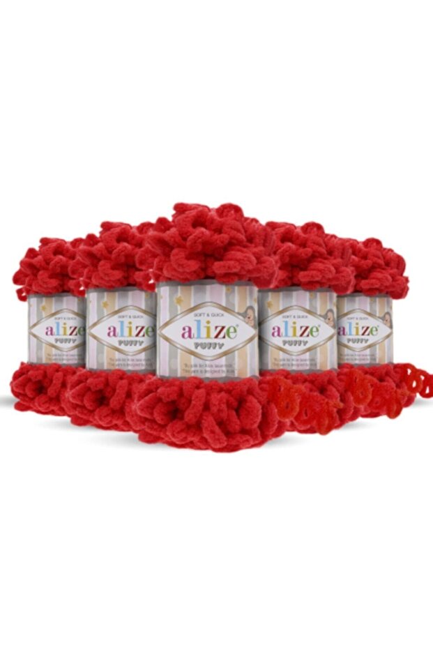 56 Roșu 5 bucăți - 1