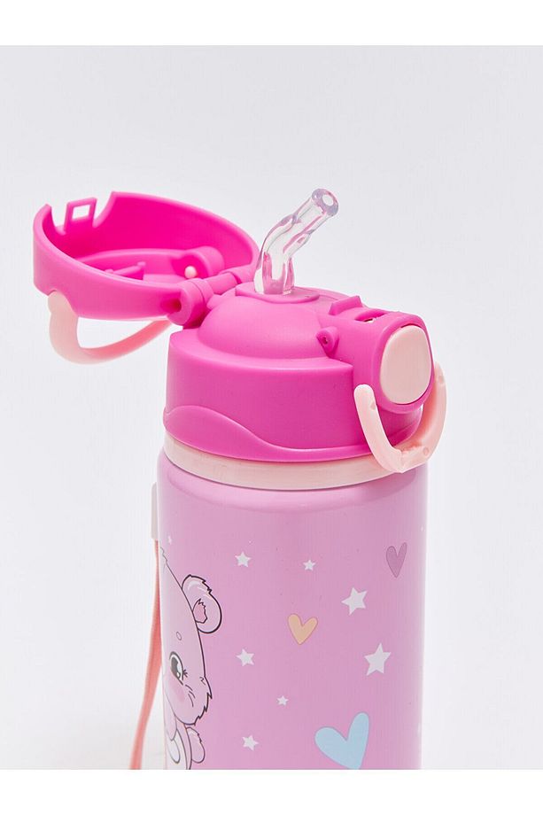LCW ACCESSORIES Kız Çocuk Baskılı Suluk 500 Ml - 3
