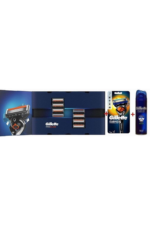 Fusion 5 Proglide 8'li Tıraş Seti (yedek Bıçak + Makine + Tıraş Jeli) - 1