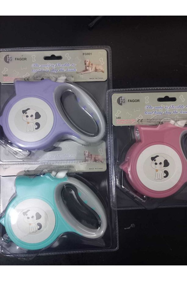Led Işıklı 5 Mt Köpek Gezdirme Yürüyüs Tasması - 3