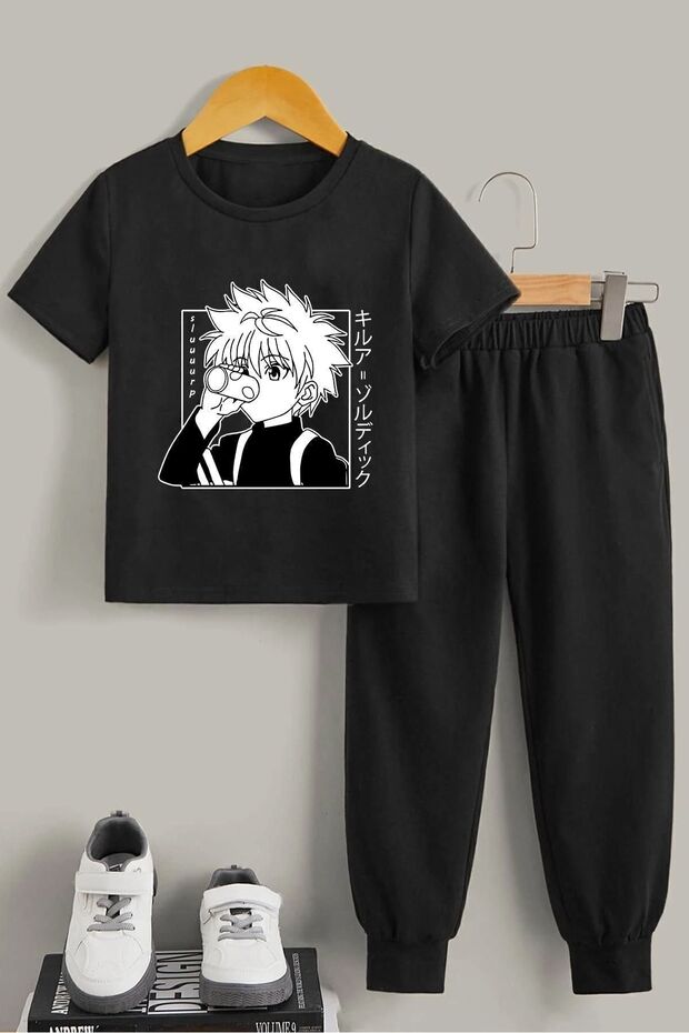 Kids Killua Zoldyck Tracksuit Set