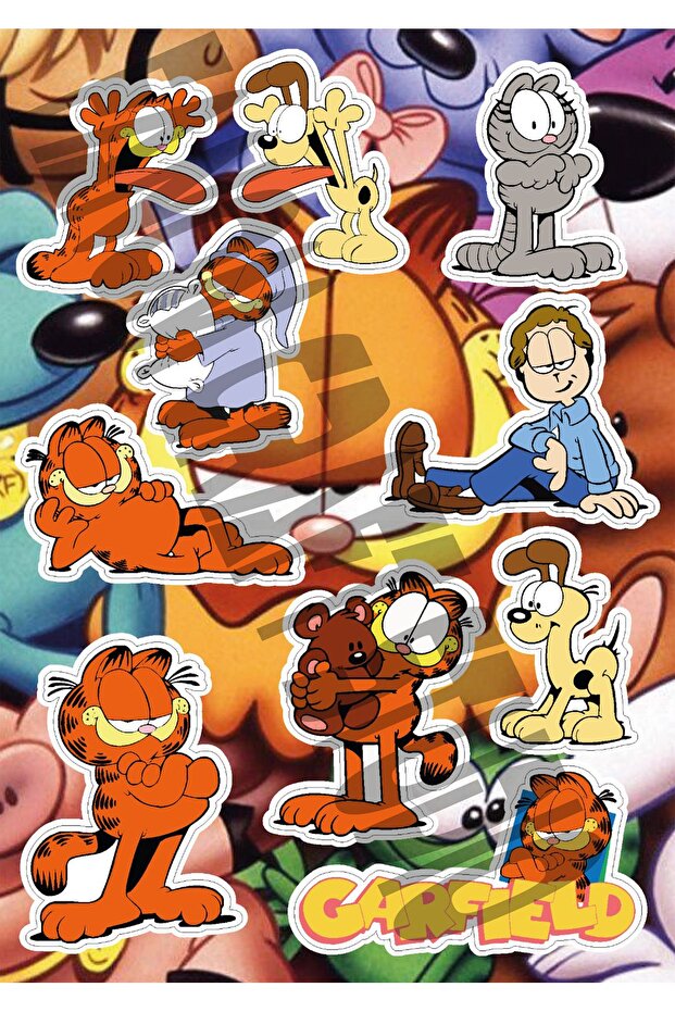 Garfield Design Sticker