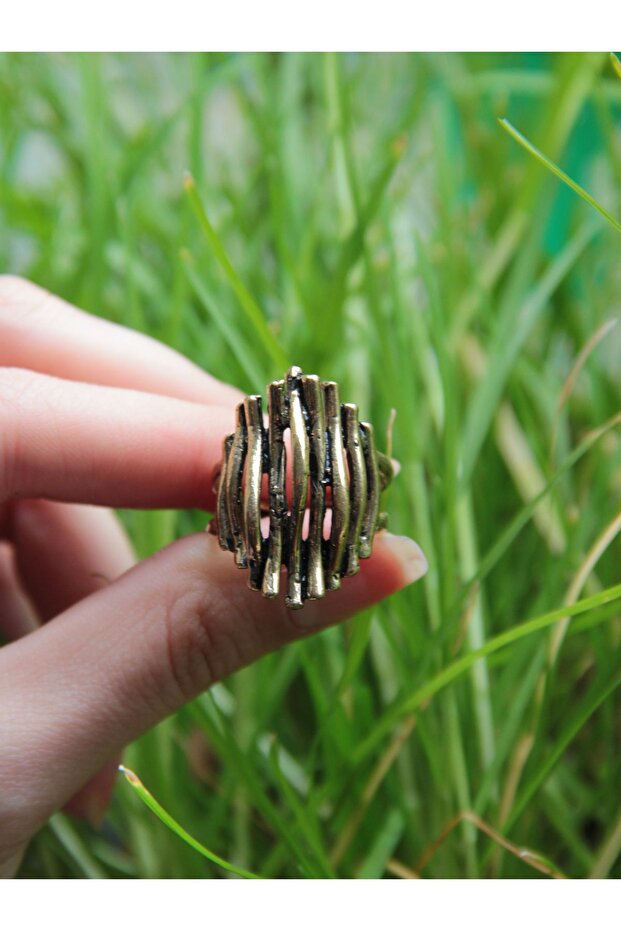 الاتجاه خط نمط العتيقة العتيقة حلقة قابلة للتعديل - 3