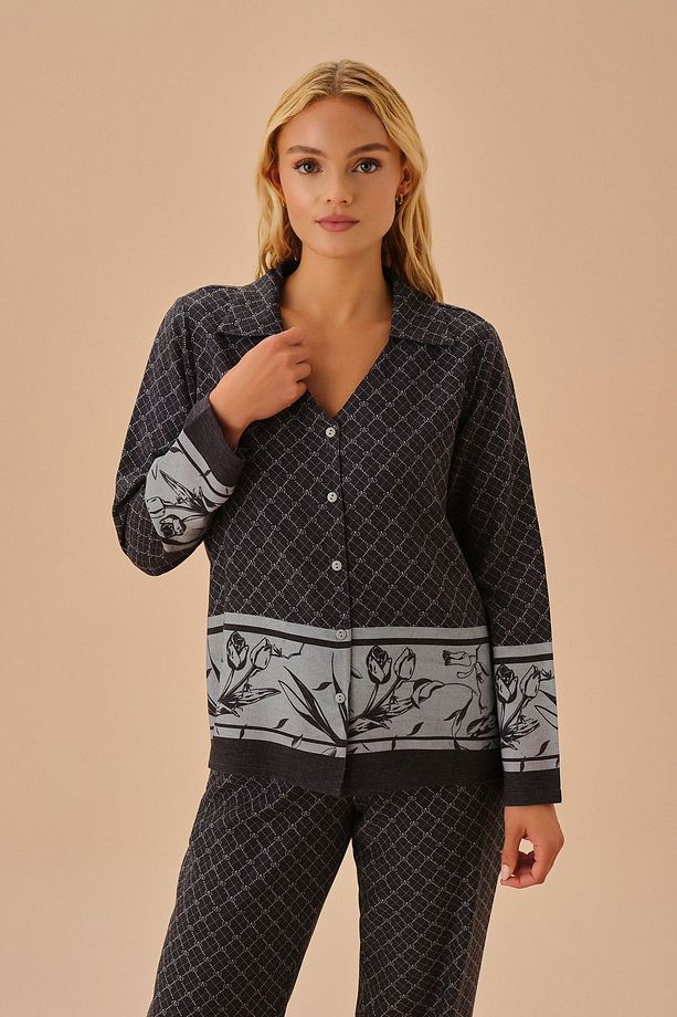 Fall Maskülen Pijama Takımı - 3