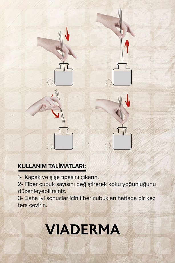 Kare Şişe Yasemin Esansı Bambu Çubuklu Oda Kokusu 100 ml - 2