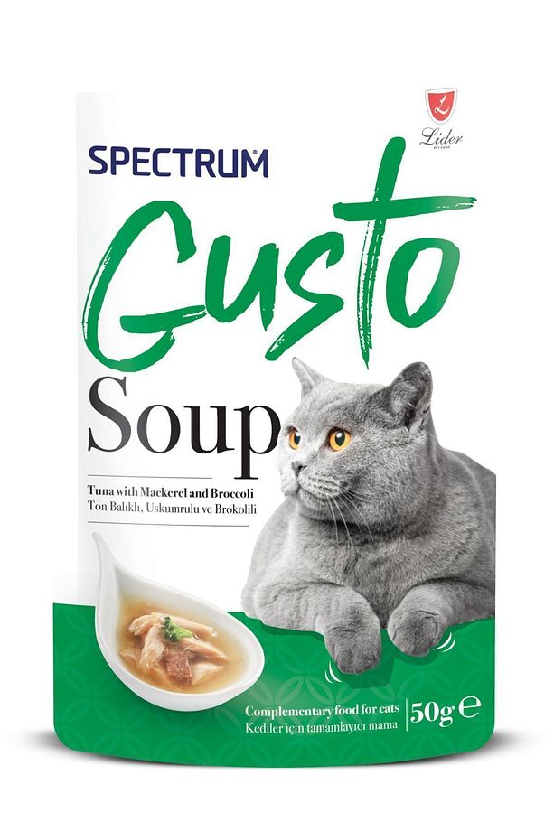 Gusto 5 Farklı Çeşit Kedi Çorbası - 4