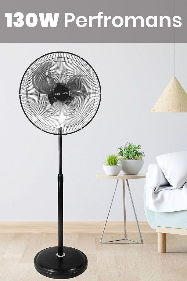 Polar Bakır Motorlu 20 Inch Salınımlı Hız Ayarlı Ayaklı Ayarlanabilir Vantilatör - 2