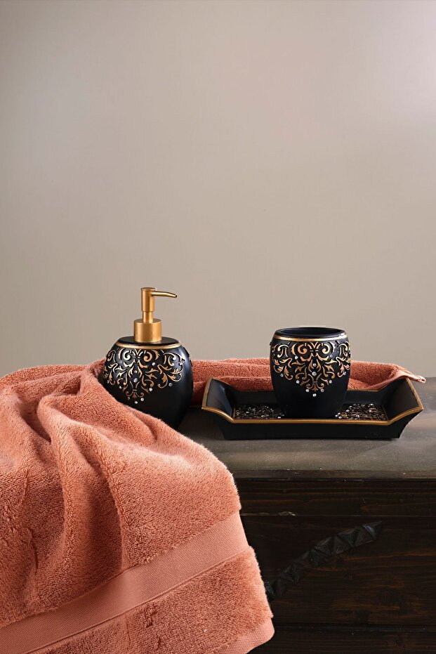 Flossy 4 Parça Banyo Seti Siyah - 3