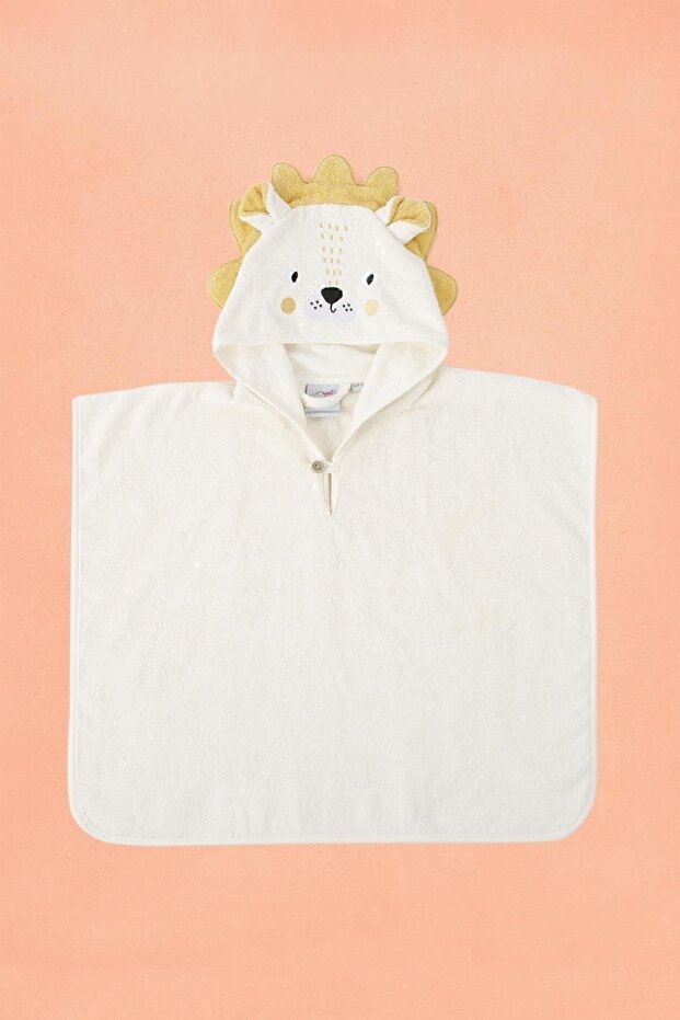 King Çift Taraflı Panço Krem - 3