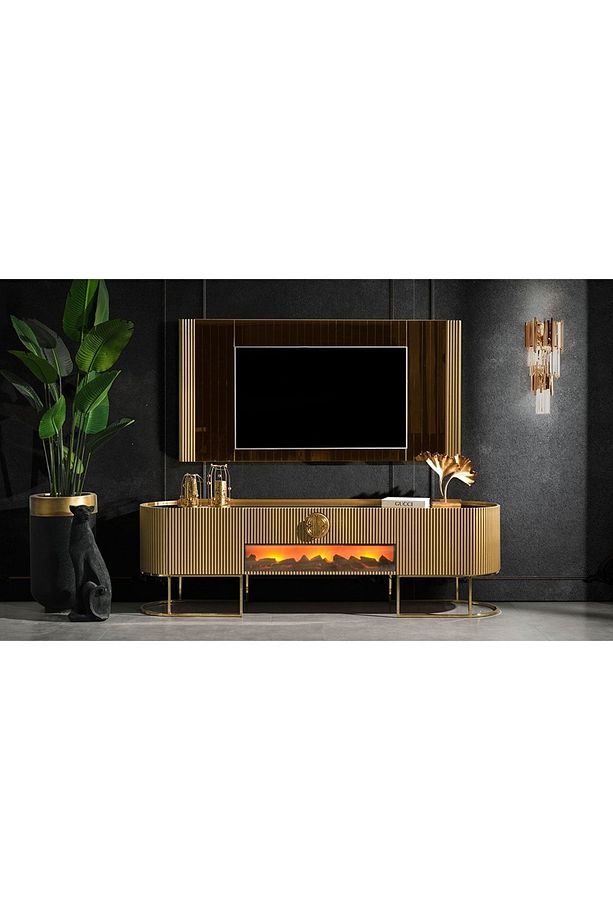 Crown Tv Ünitesi - Gold - 1