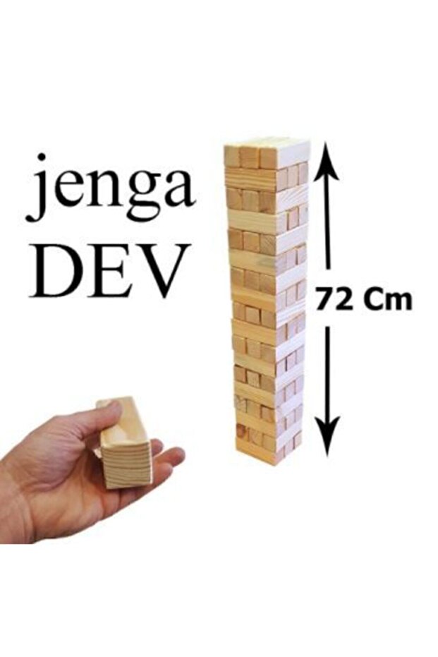 Dev Jumbo 72 Cm Jenga - 3