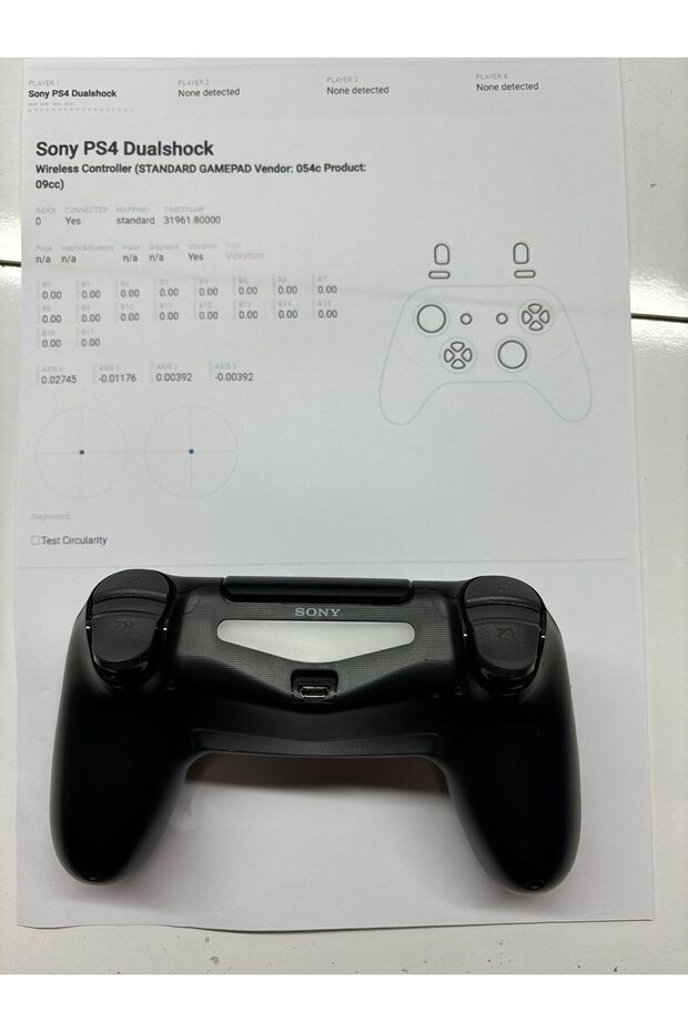 Ps4 Dualshock 4 V2 Kol - Orijinal 2. Nesil Kablosuz Ps4 Kolu(teşhir) - 3