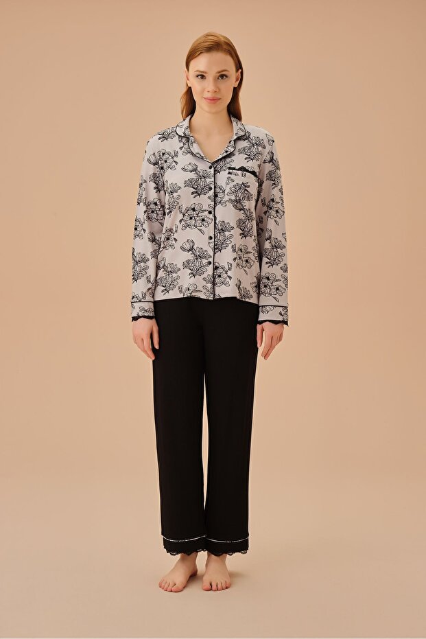 Vanilla Maskülen Pijama Takımı - 1