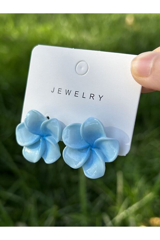 Lotus Çiçeği Küpe - 2