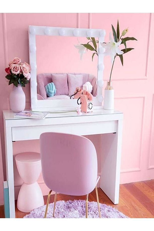 Tek Duvar Boyama Seti Pembe Inci - 3