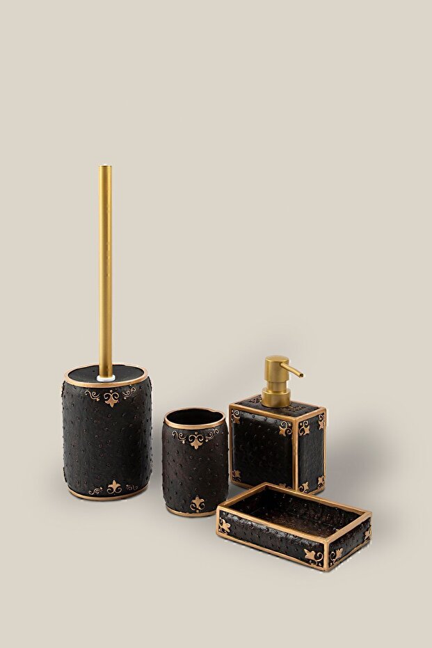 Luxton 4 Parça Banyo Seti Siyah - 2