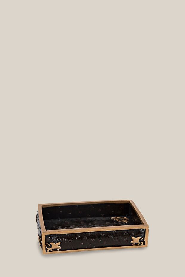 Luxton Katı Sabunluk Siyah - 1