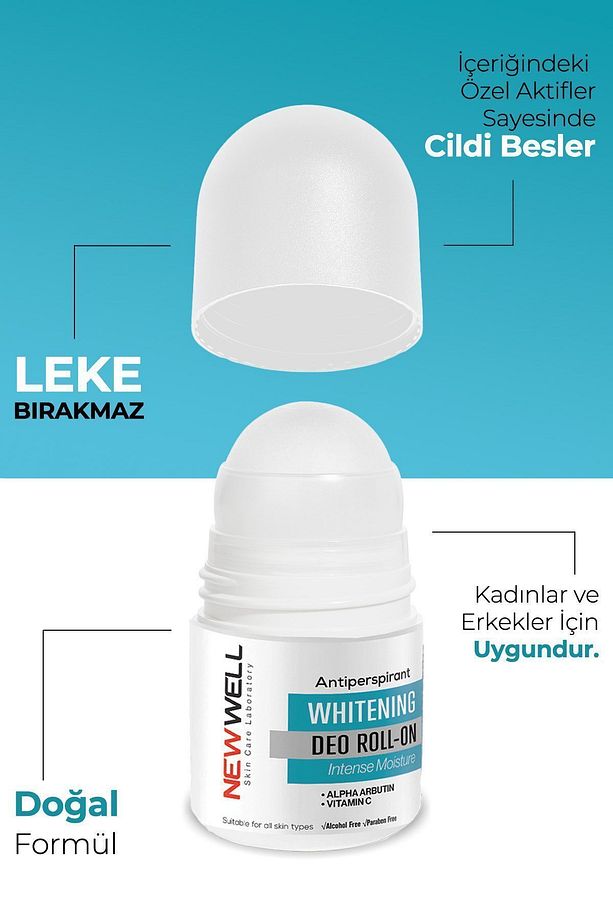 Ter Önleyici Beyazlatıcı Roll-on 50 ml - 3