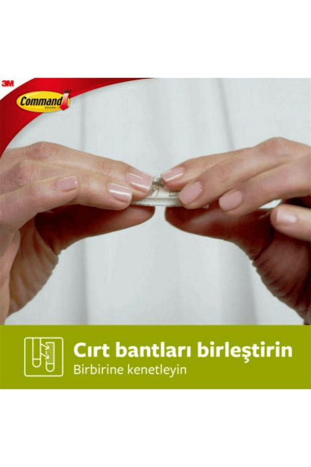 ™ Command™ 17207-cıs Orta Boy Dar Cırt Bant, Max 5,4 Kg (4 SET DAR CIRT BANT) - 3