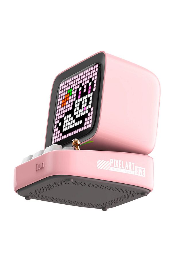 Ditoo Pro Pembe Bluetooth Hoparlör Ve Pixoo-64 Led Ekran Seti - 4