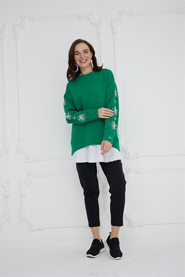 İNCİ İŞLEMELİ TUNİK - 5