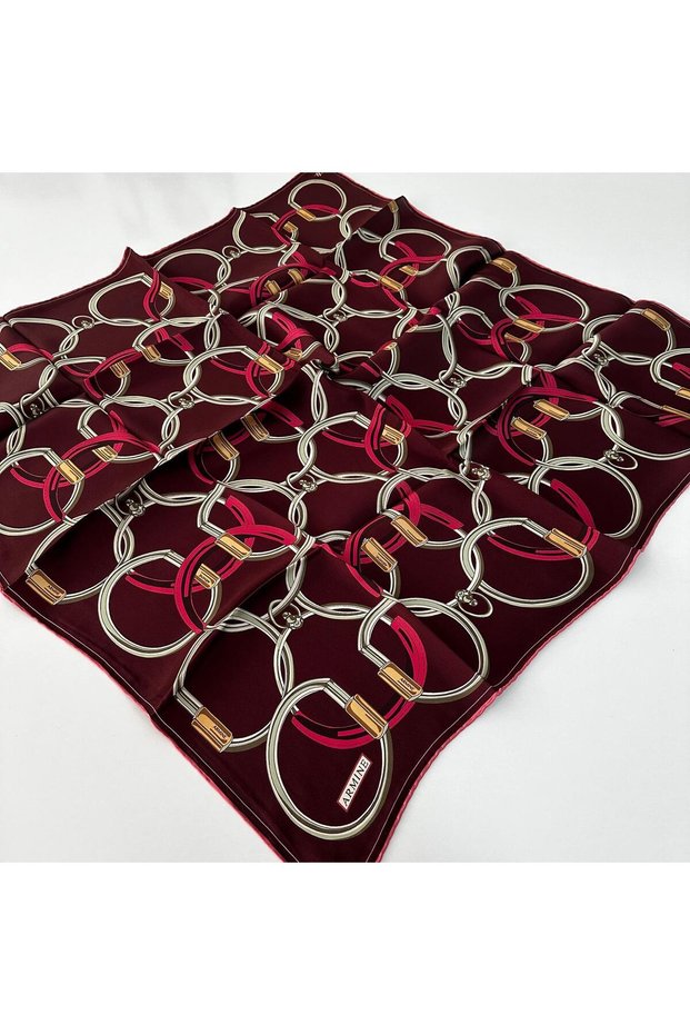 Sura Pure Silk Scarf 24-25 Autumn Winter Season Pkt1108