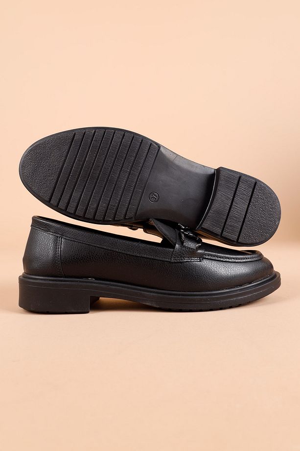 Mader Kadın Siyah Loafer Ayakkabı - 9